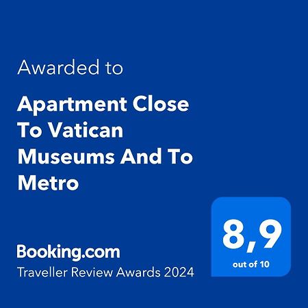 Apartment Close To Vatican Museums And To Metro 罗马 外观 照片