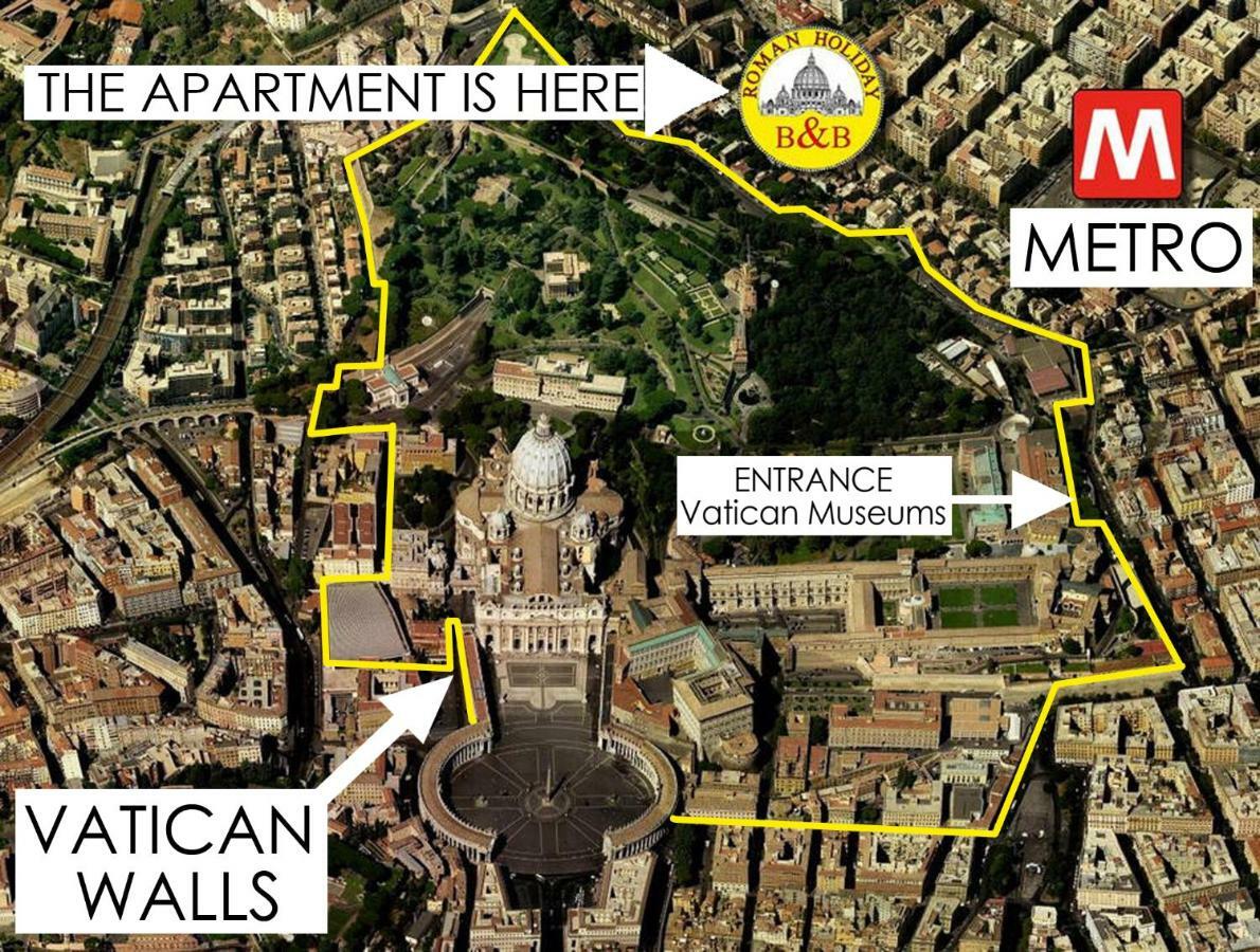 Apartment Close To Vatican Museums And To Metro 罗马 外观 照片